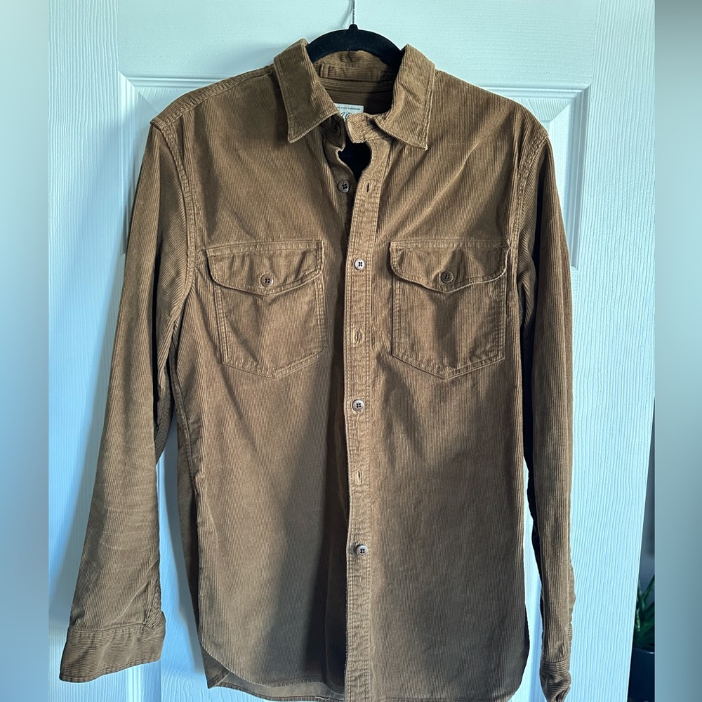 Jcrew men’s corduroy button down